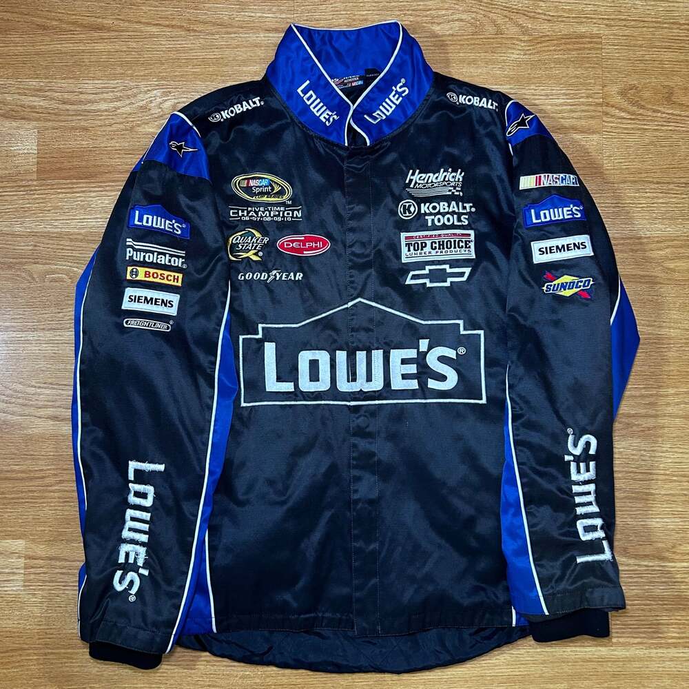 Vintage Chase Authentics Jimmie Johnson Lowe’s Racing Jacket Size Large